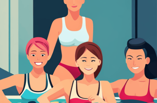 femmes à la piscine